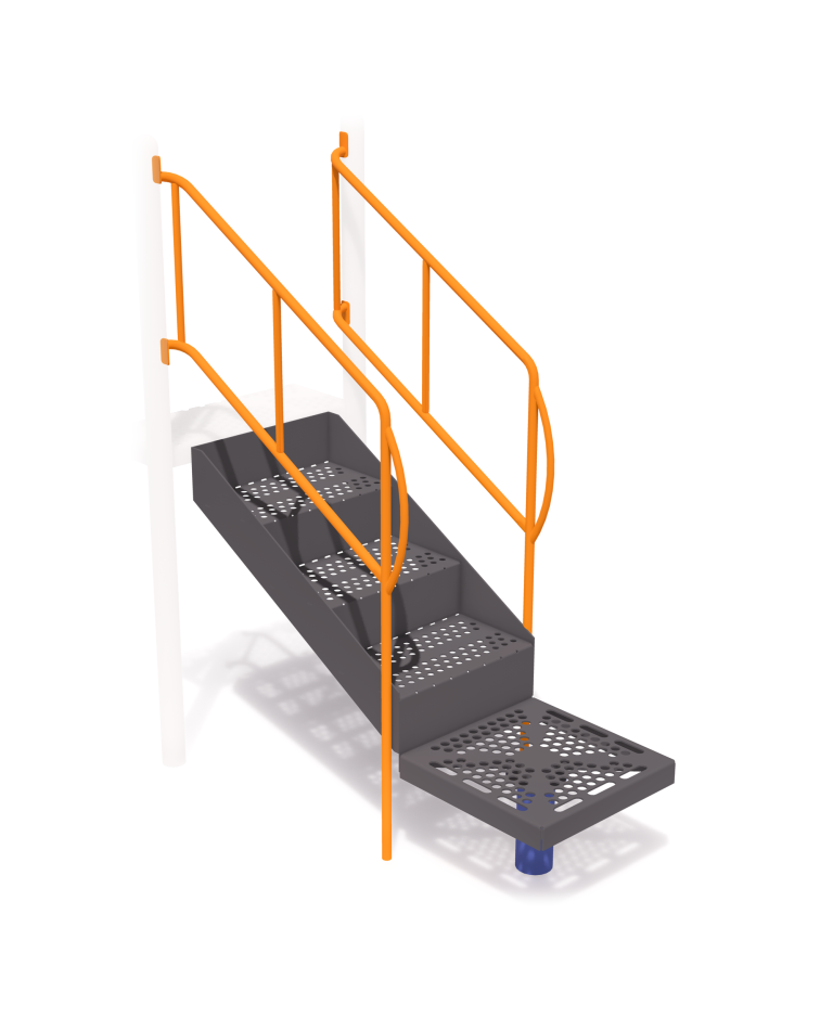 Transfer Platform with Guardrail