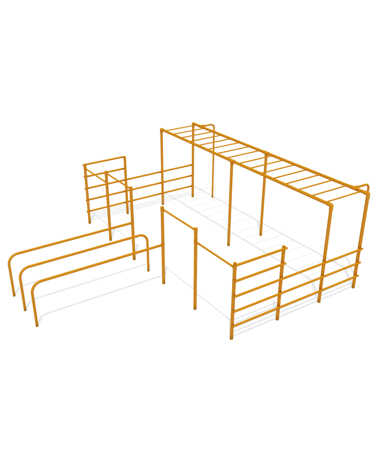 Giant Outdoor Muscle Man Climber