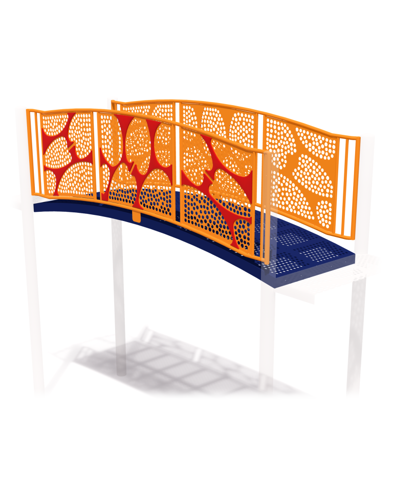 Arch Bridge (3D) - 3-Deck