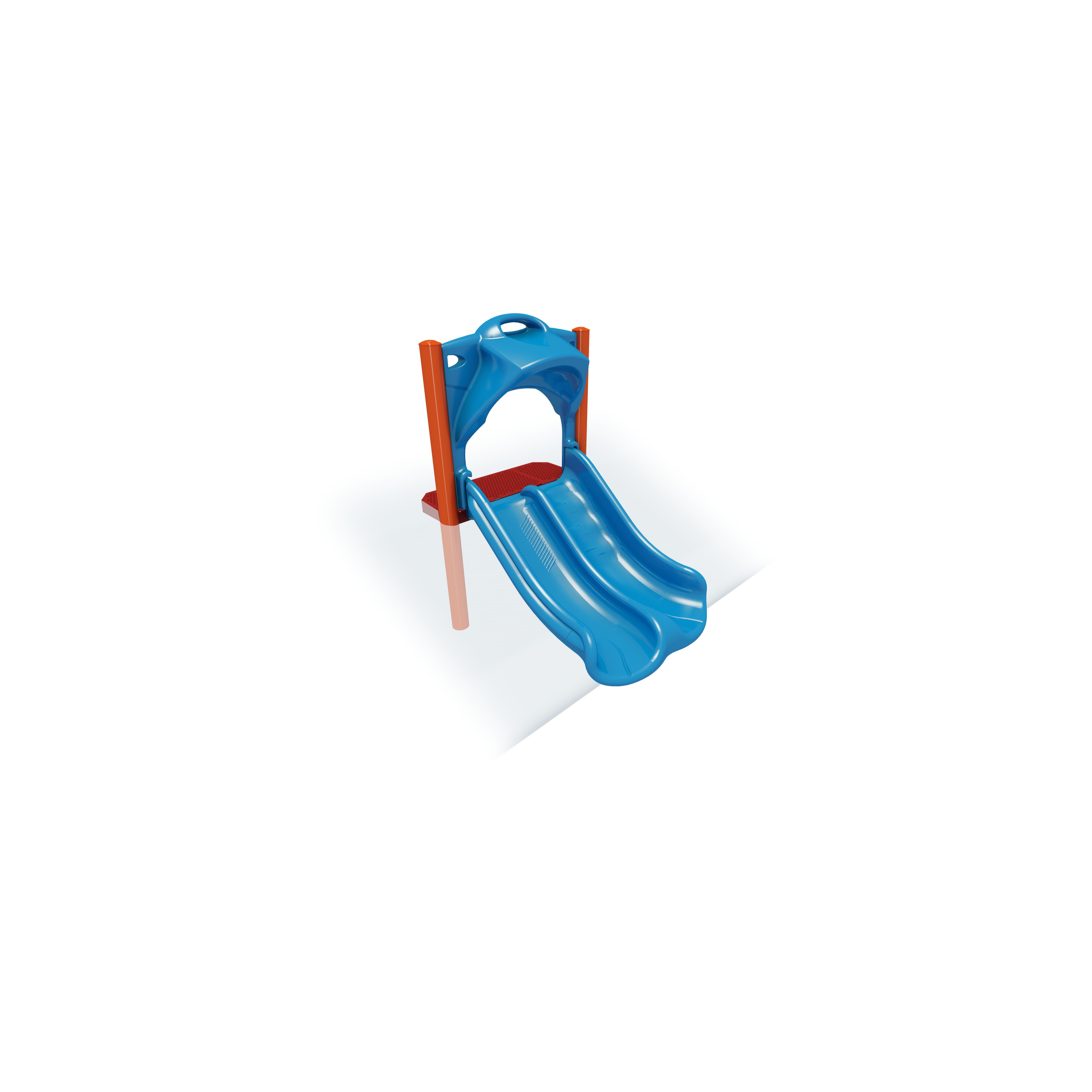 Hillslide Double Zip Slide - 3'-0