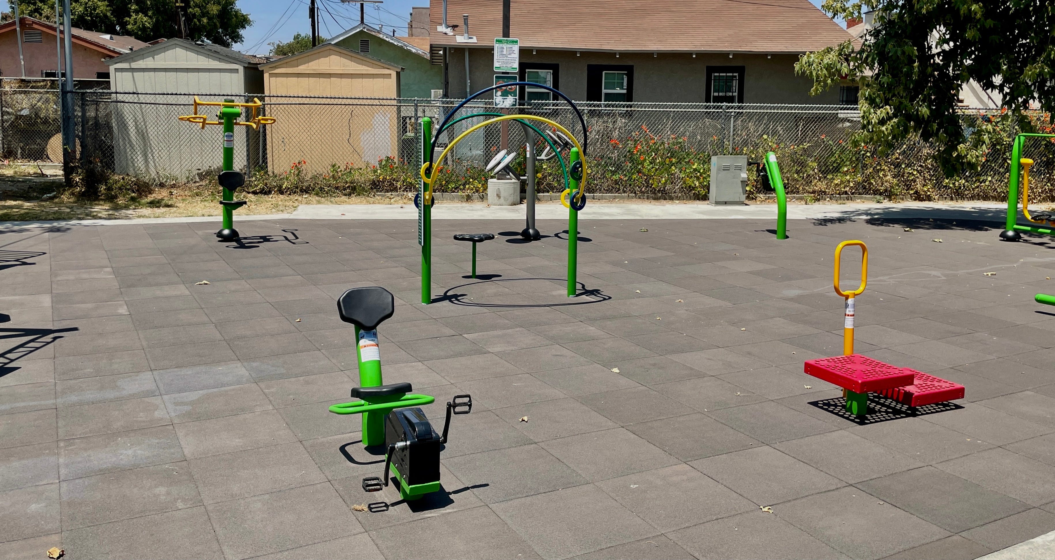 Outdoor Gym Equipment - Color Options