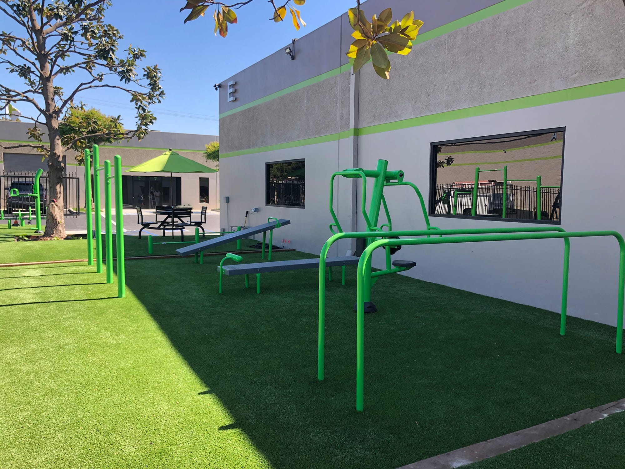 Outdoor Gym Equipment - Color Options