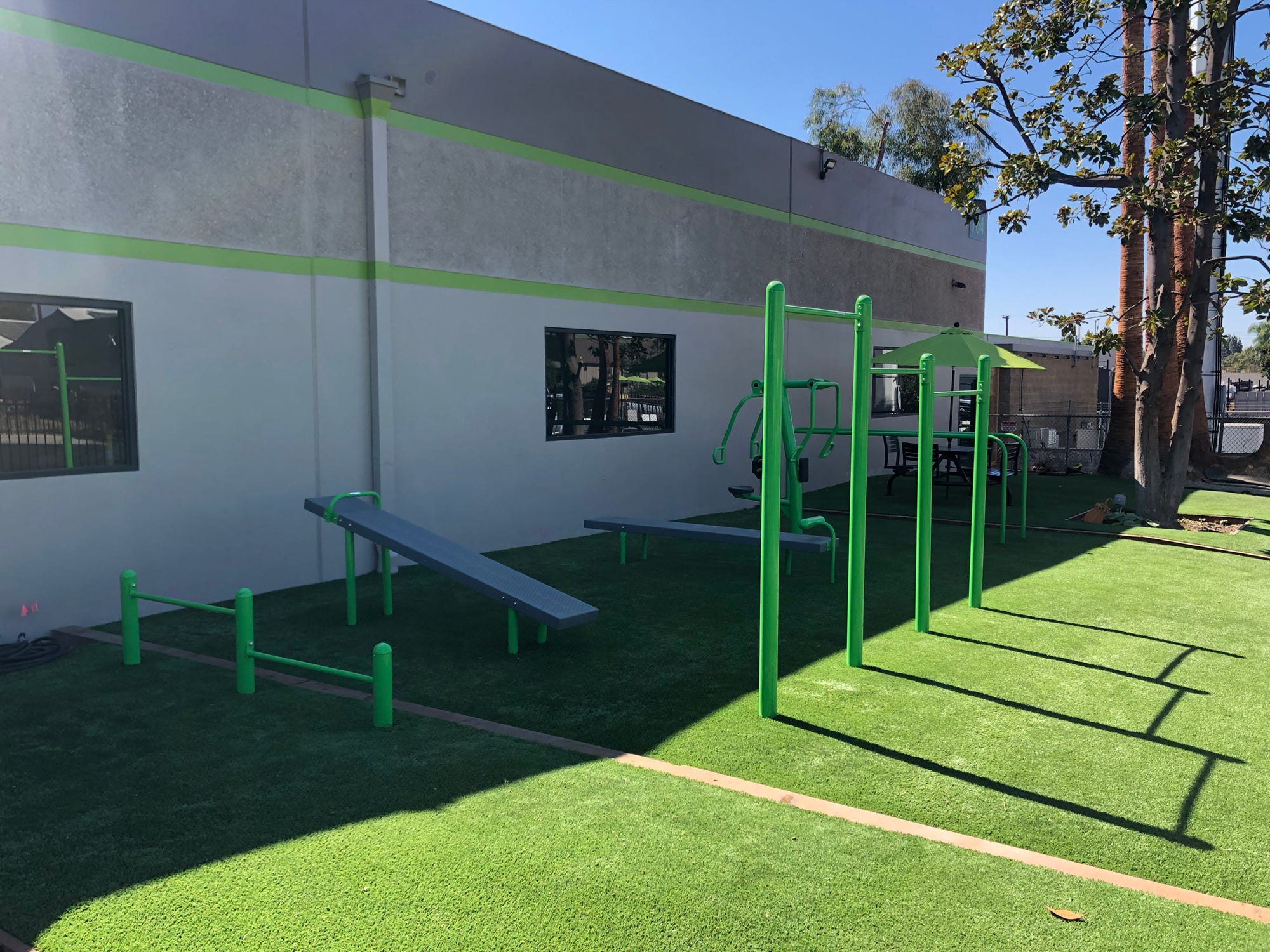 Outdoor Gym Equipment - Color Options