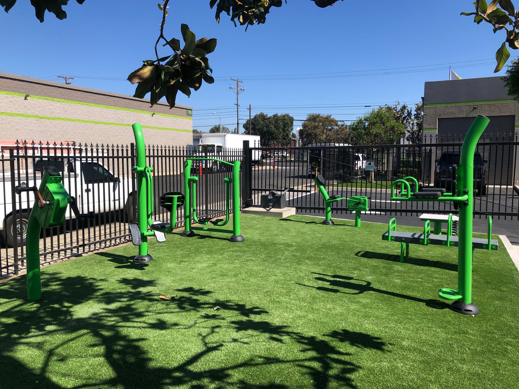 Outdoor Gym Equipment - Color Options