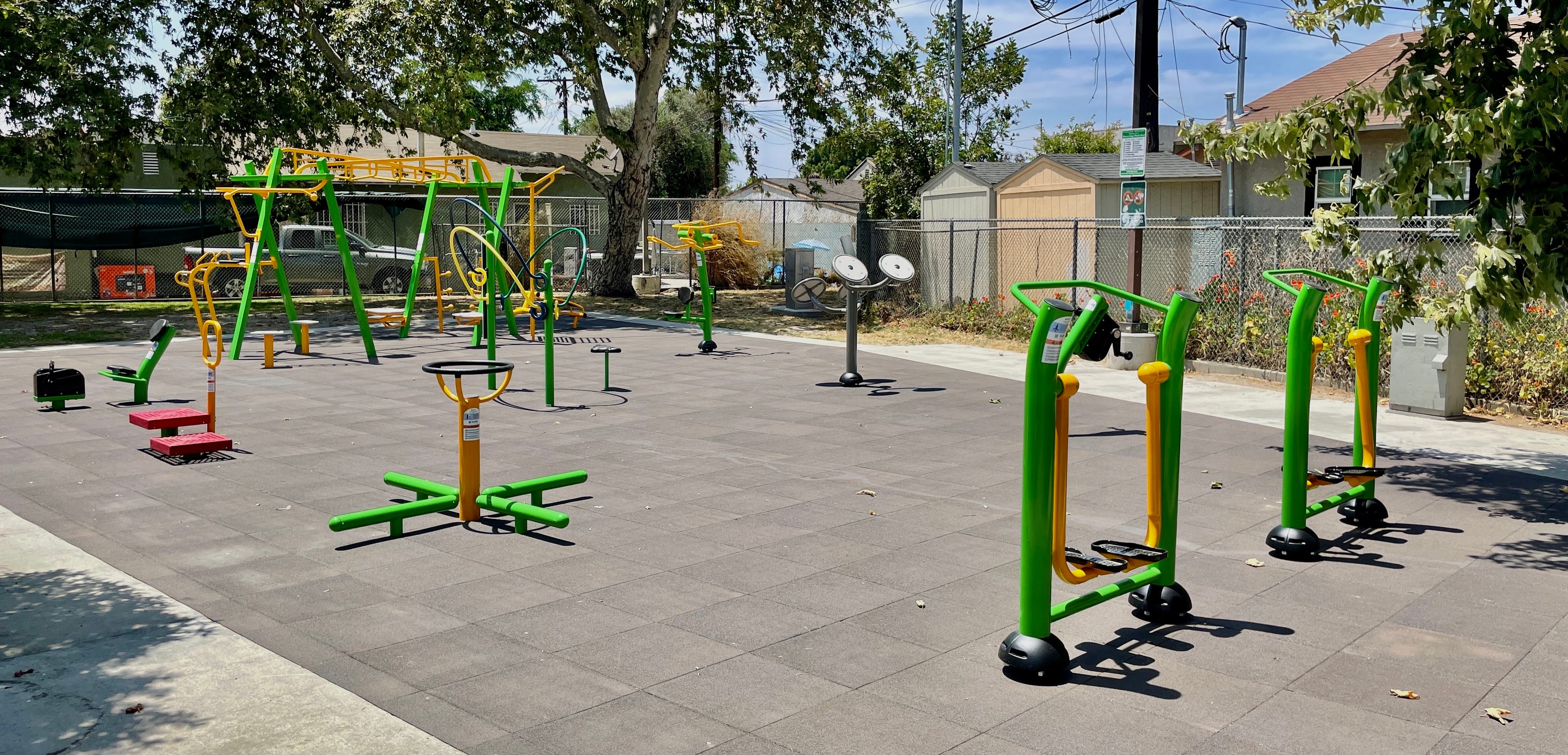 Outdoor Gym Equipment - Color Options