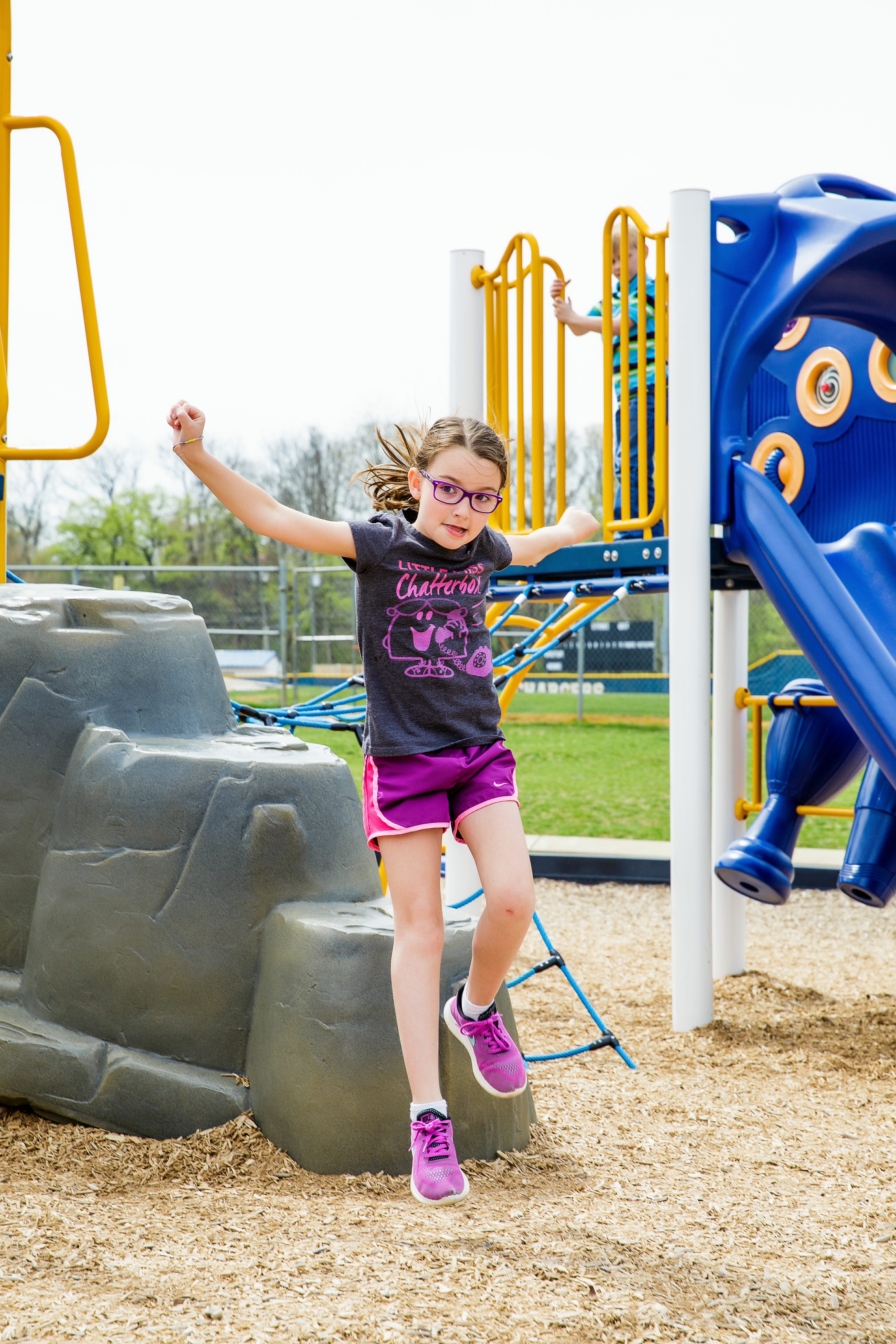 A School Playground Equipment with PlayOn! Curricu