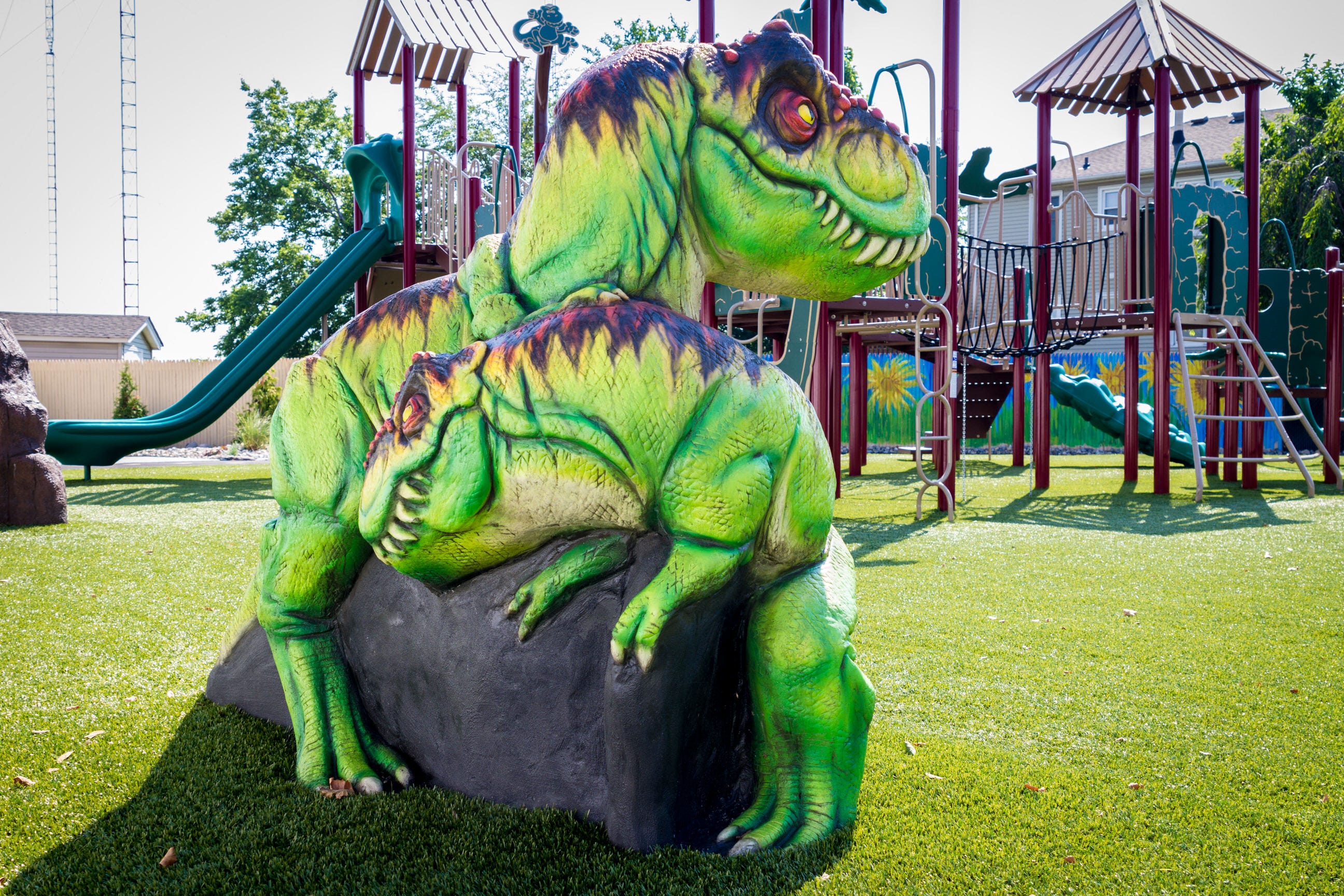 Gail Smit Park Prehistoric Playground - Secaucus, 