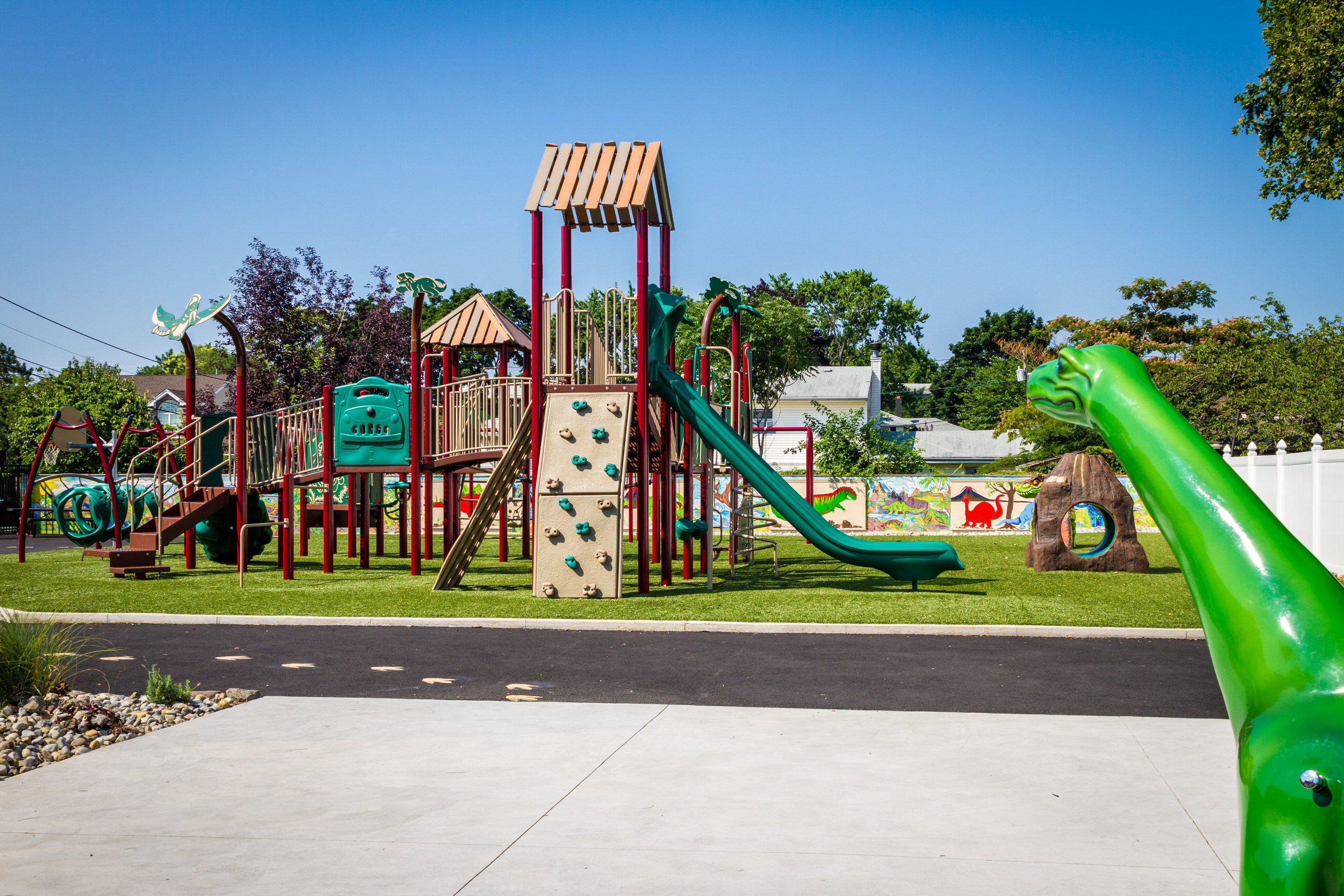 Gail Smit Park Prehistoric Playground - Secaucus, 