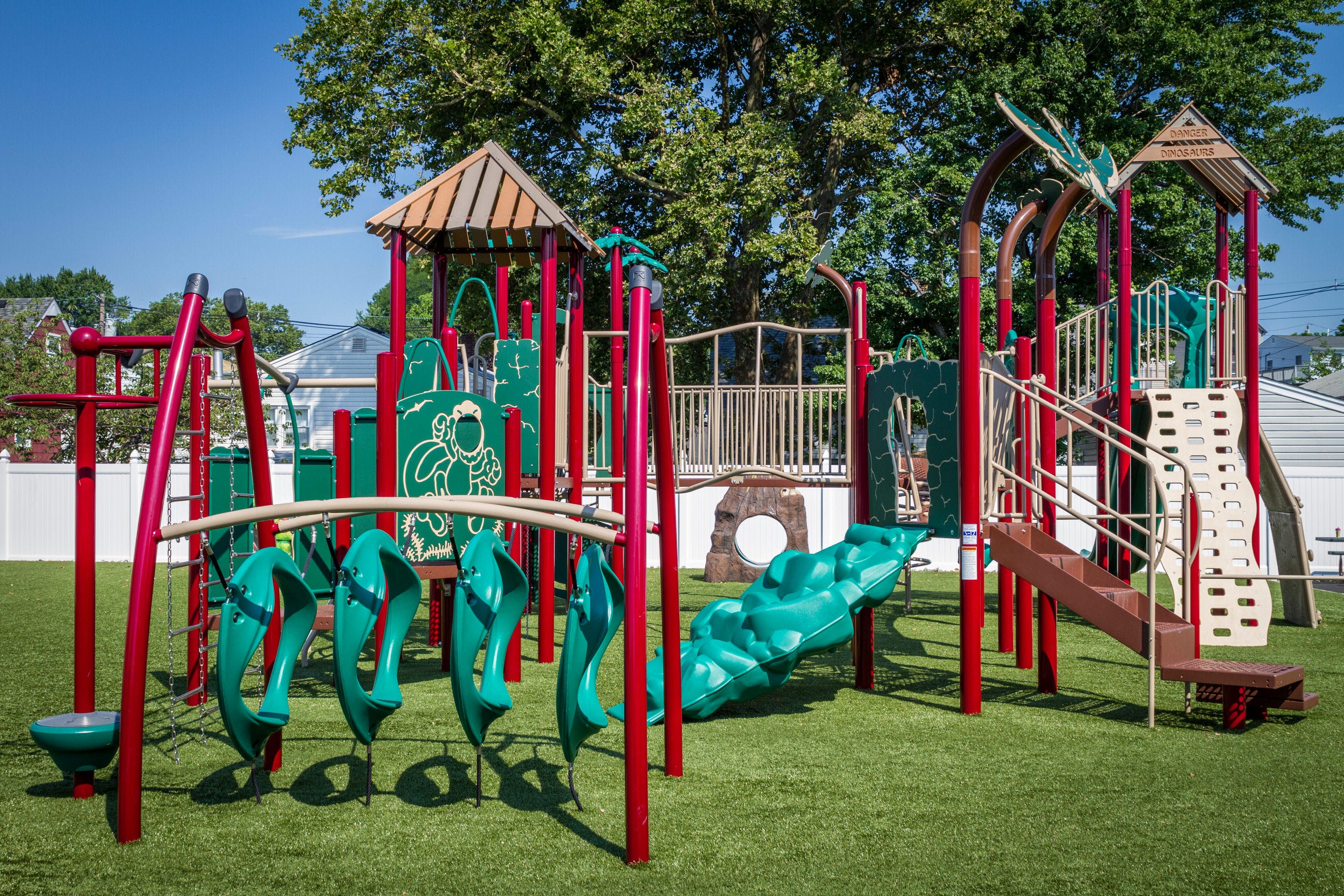 Gail Smit Park Prehistoric Playground - Secaucus, 