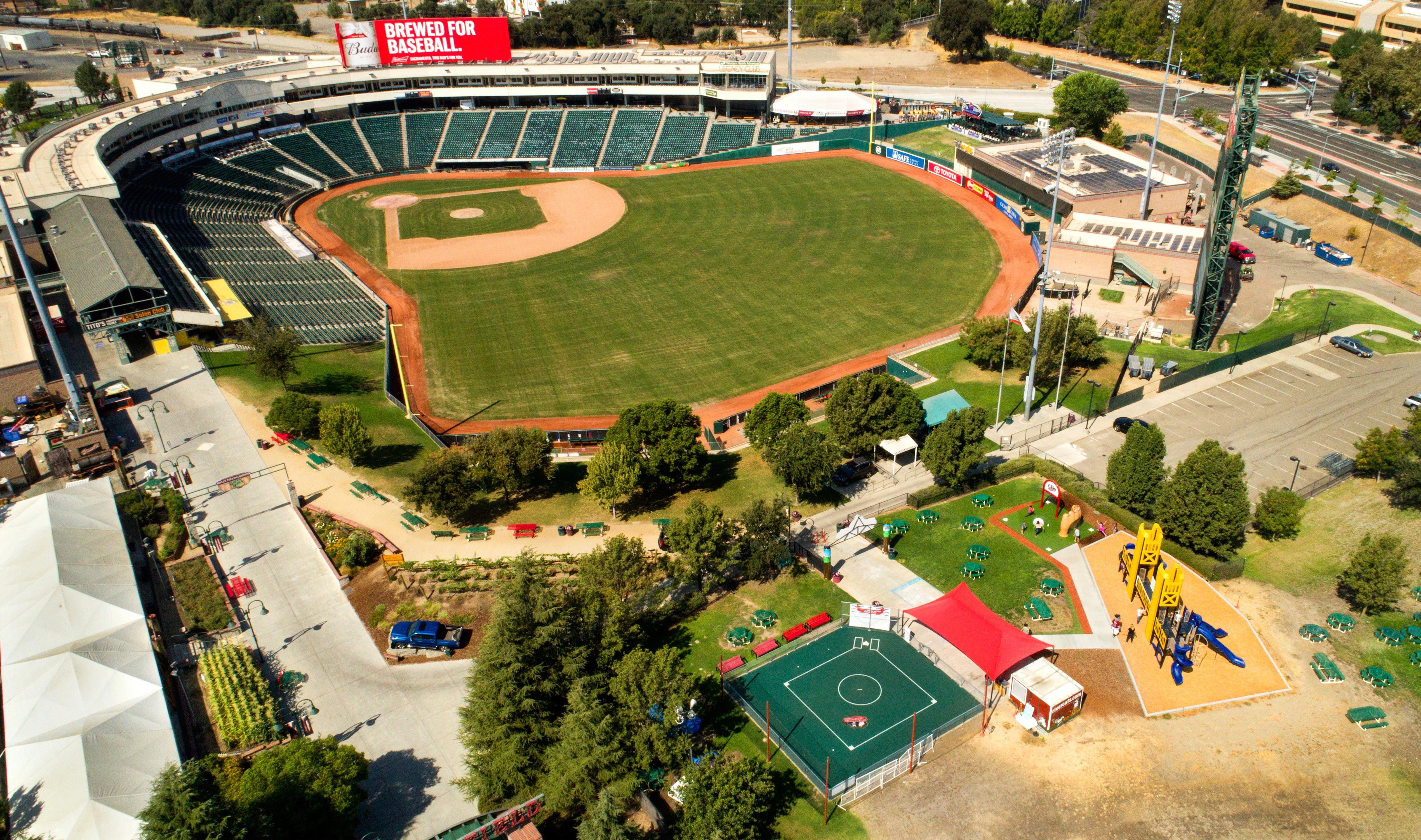 Baseball Rivercats Stadium