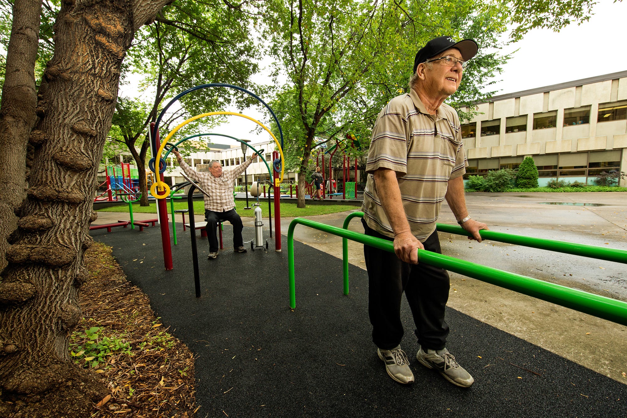 Outdoor Gym Equipment - Color Options