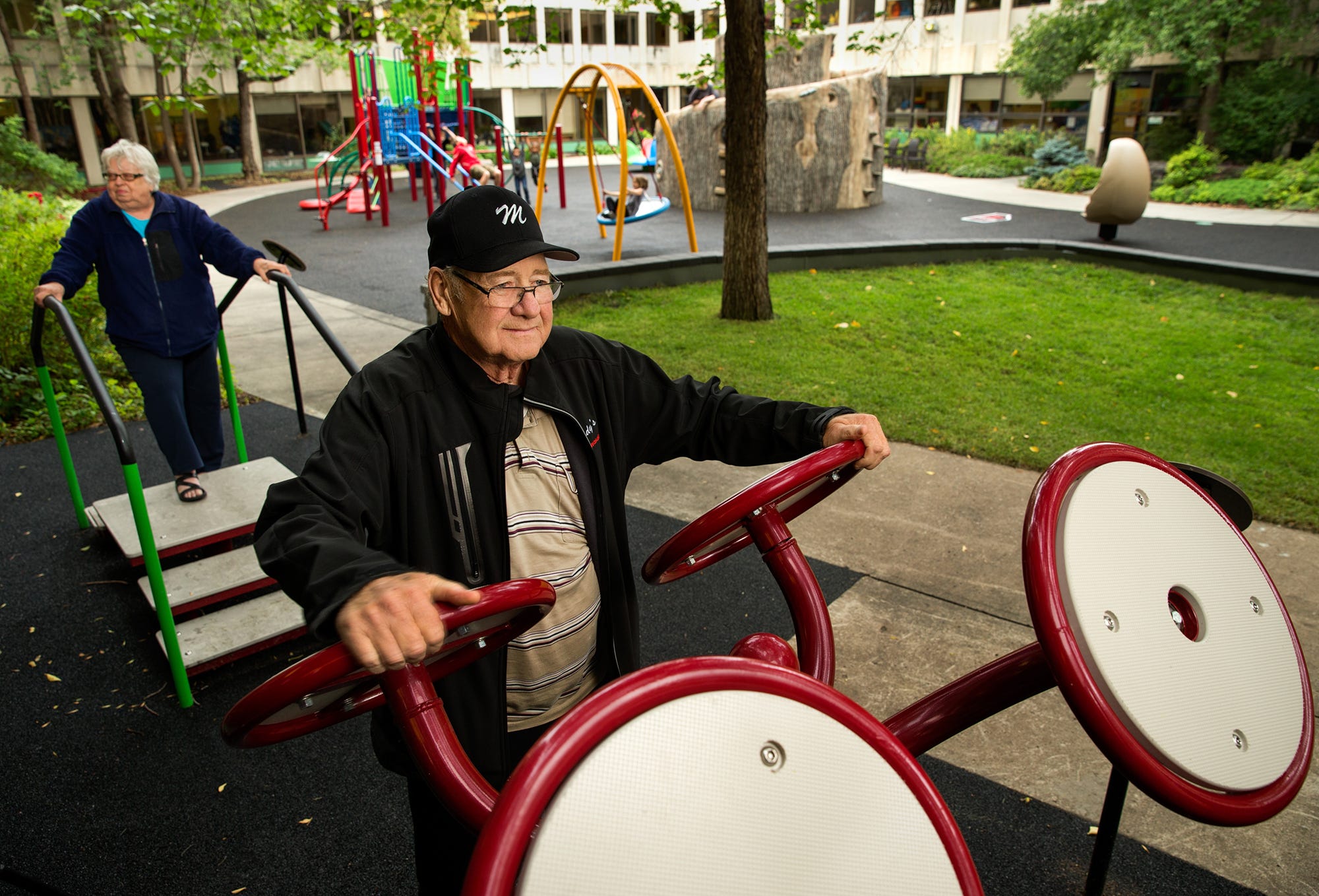 Outdoor Gym Equipment - Color Options