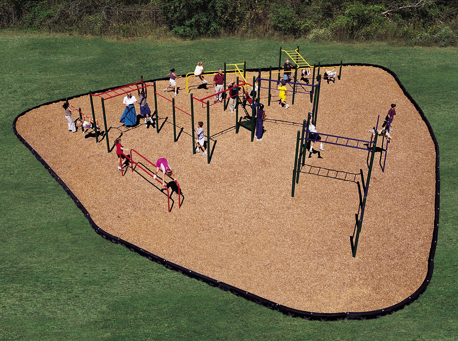 Outdoor fitness trail store