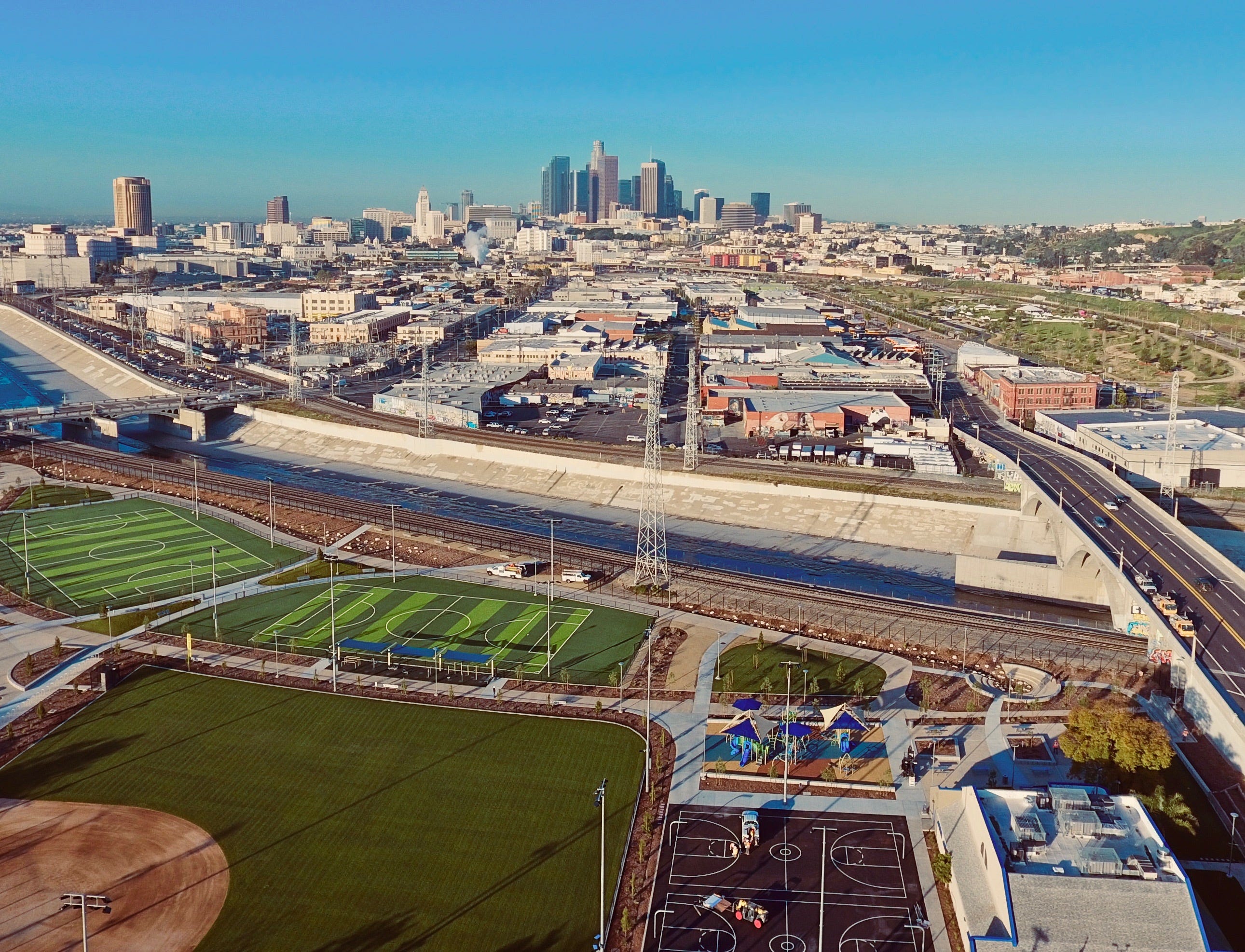 Albion Riverside Park is a Multigenerational Play and Fitness Destination