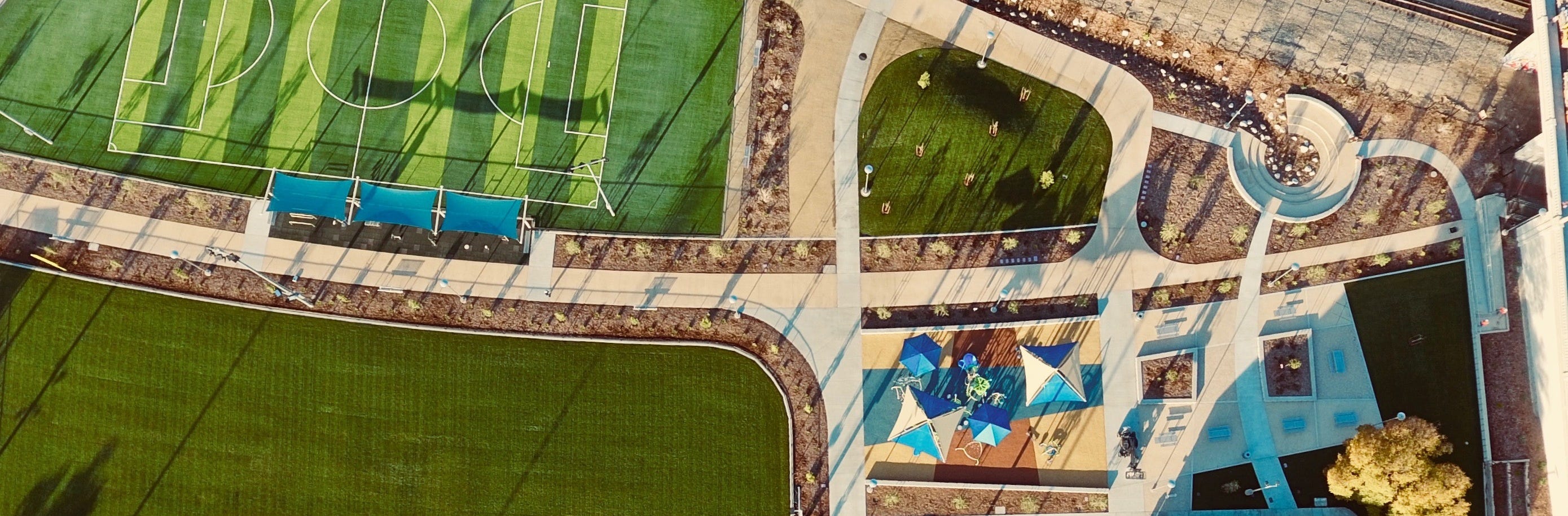 Albion Riverside Park is a Multigenerational Play and Fitness Destination