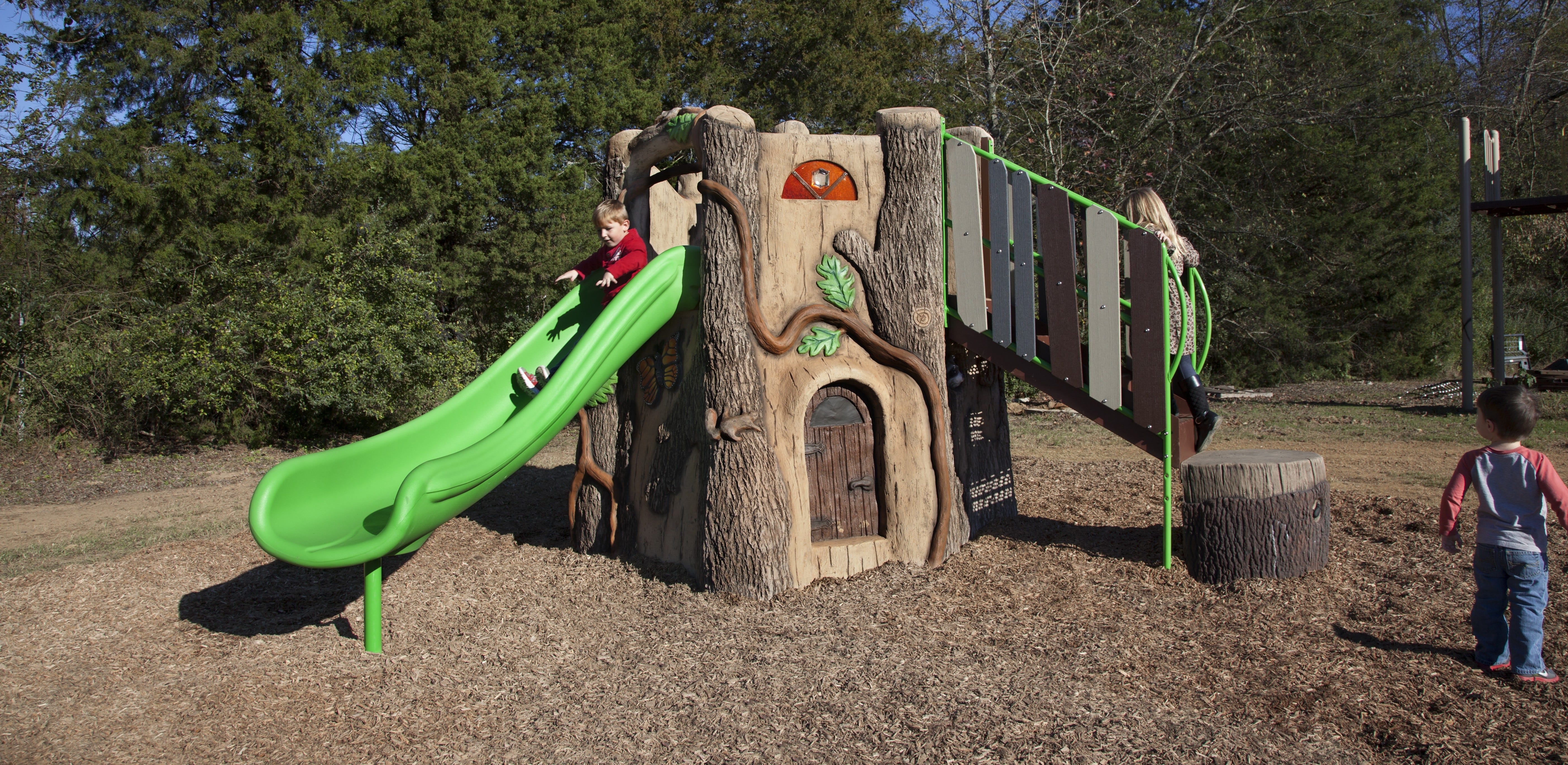 GameTime Introduces New Treehouse for Preschool Nature Playgrounds