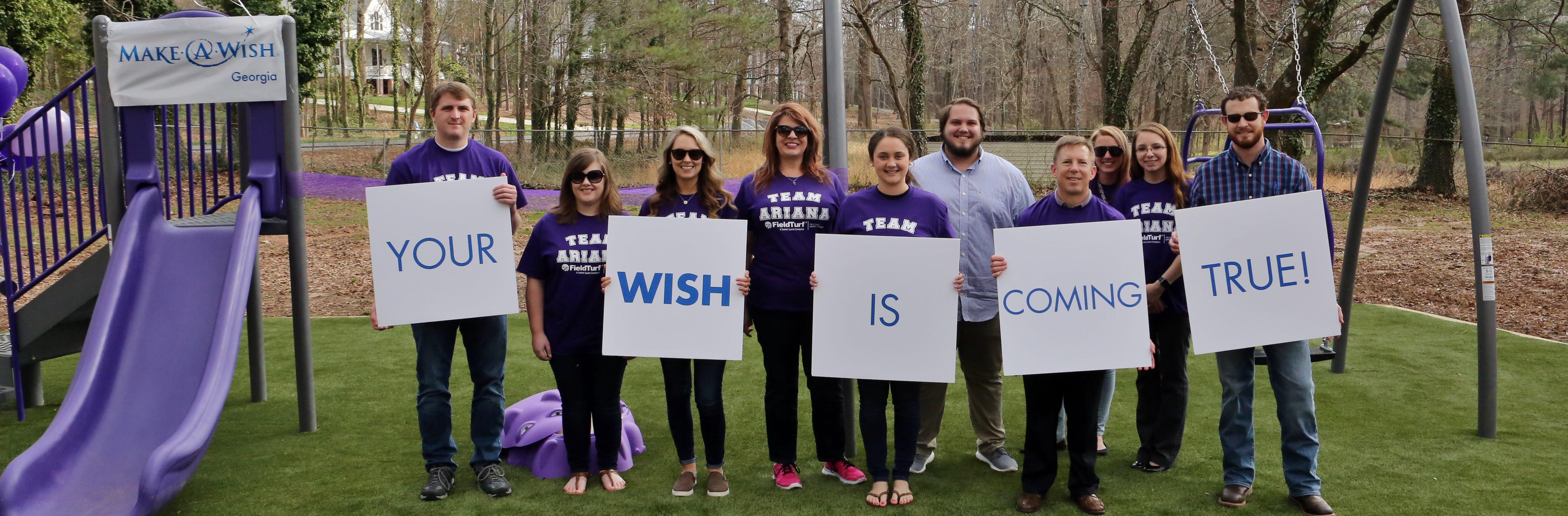 Making Ari's Inclusive Playground Wish Come True