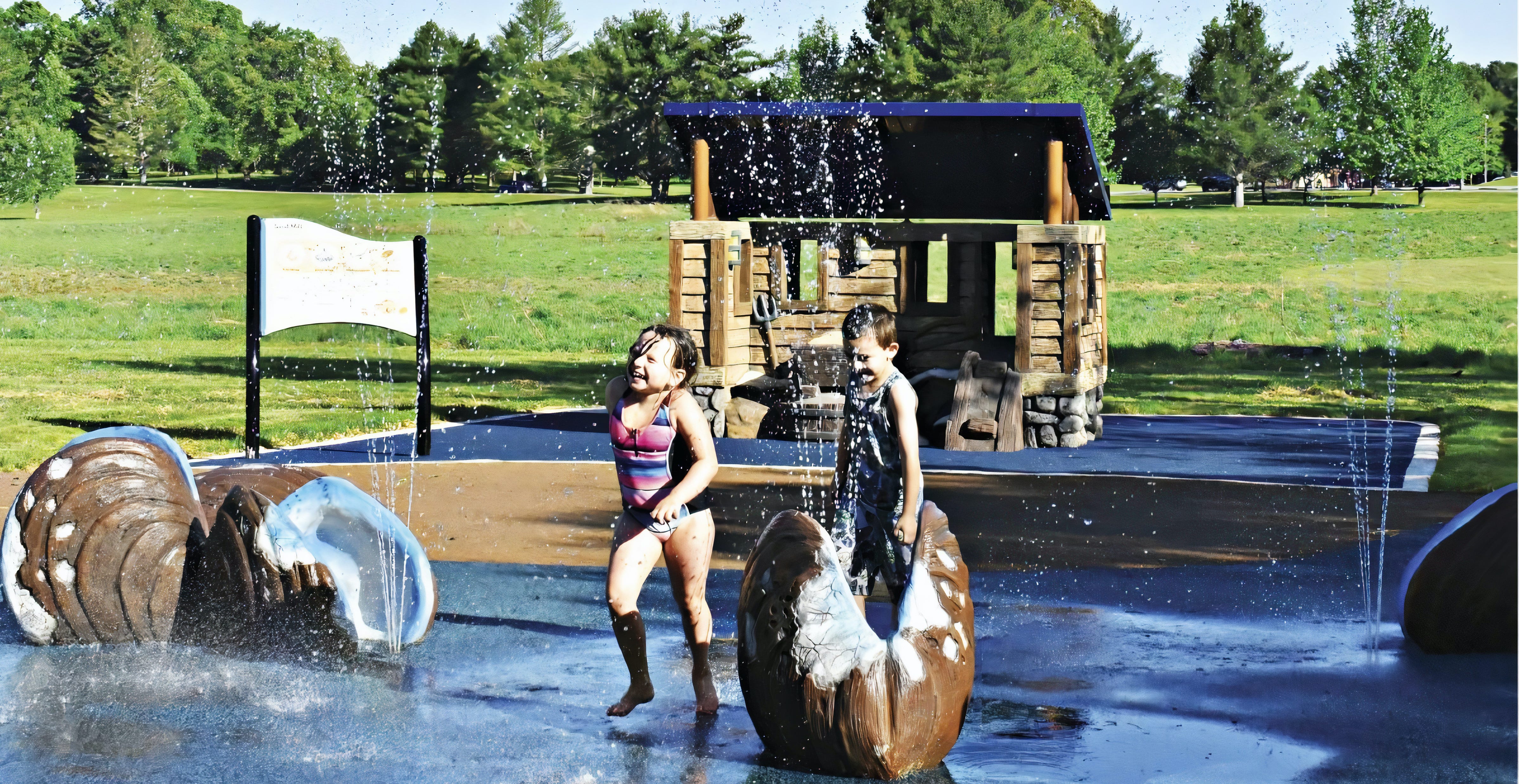 GameTime splash pad at Henry Horton State Park