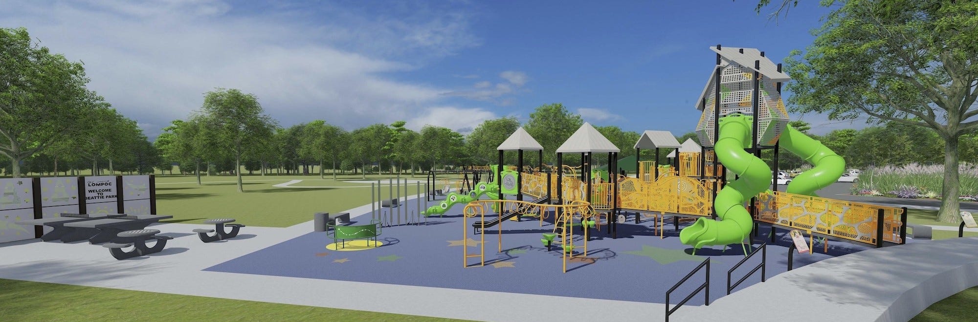 Prop 68 Funds Inclusive Play and Outdoor Fitness in Lompoc, California