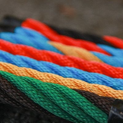 GameTime VistaRope color options Different colored ropes for playground nets