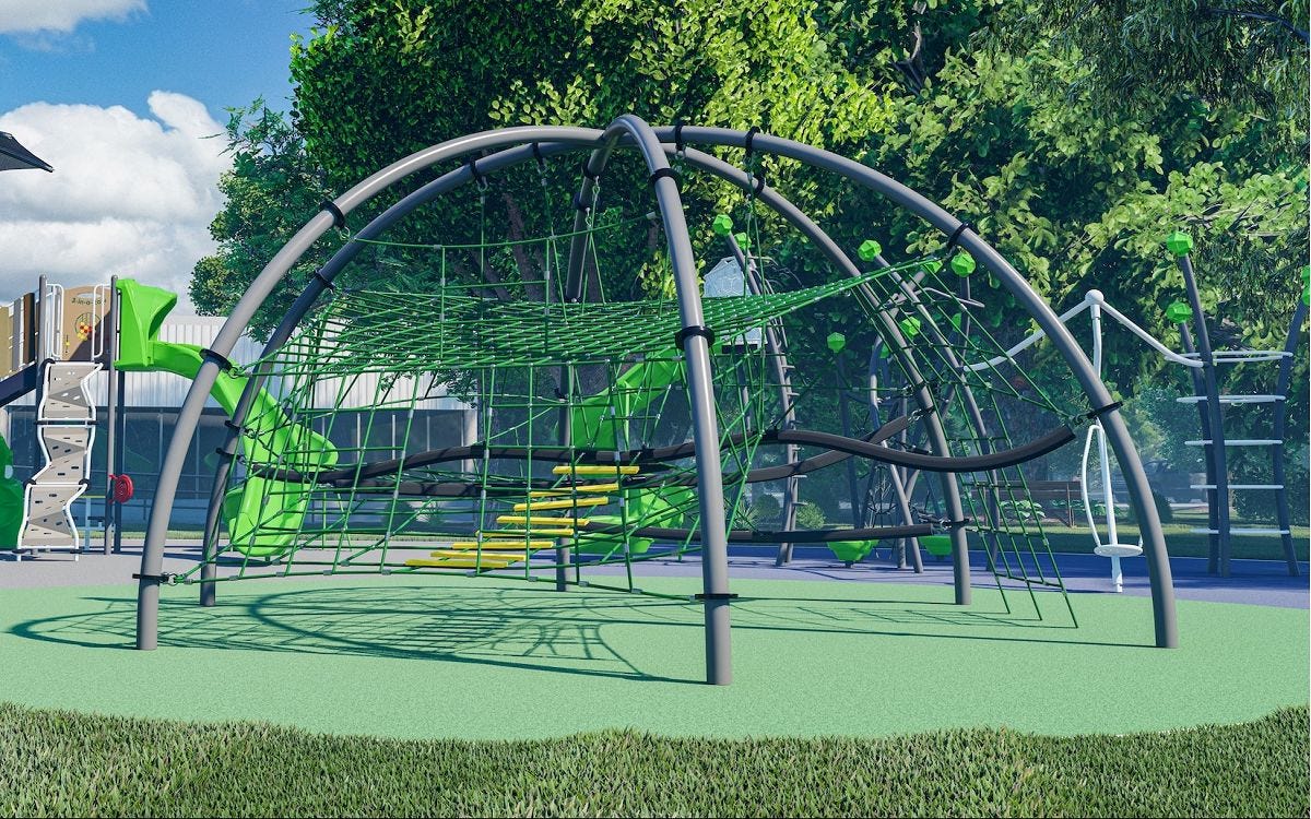 VistaRope Playground Nets from GameTime