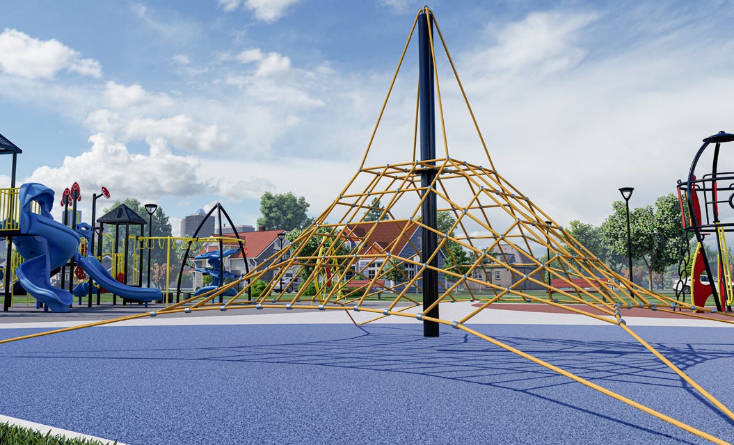 Unity® Web Climbing Rope Playground Equipment