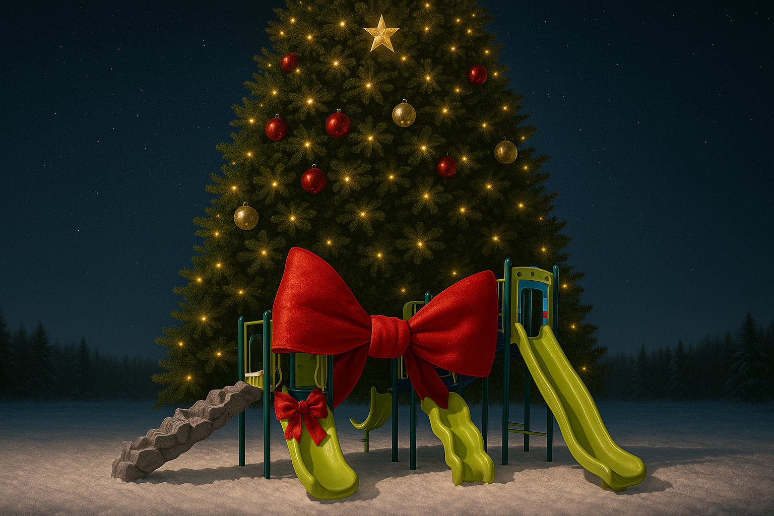 Santa Baby, Slip a GameTime Playground Under the Tree 